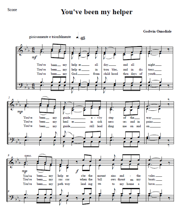 YOU’VE BEEN MY HELPER – #eleventhhourtunes